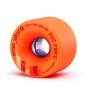 ウィール タイヤ スケボー スケートボード 海外モデル Orangatang Fat Free 65 mm 80a Freeride Longboard Ska...