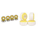 EB[ ^C XP{[ XP[g{[h COf Rekon 52mm Checker Graphic Yellow Wheels Bearings Combo SetEB[ ^C XP{[ XP[g{[h COf