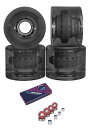 ウィール タイヤ スケボー スケートボード 海外モデル Cal 7 70mm Longboard Skateboard Wheels + ABEC 7 Bear...