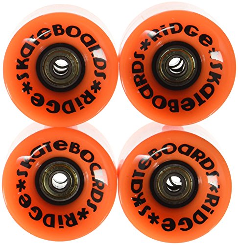 ウィール タイヤ スケボー スケートボード 海外モデル Ridge Skateboards Unisex's Parts: 59mm Cruiser Skateboard Wheels, Orange, 59 mmウィール タイヤ スケボー スケートボード 海外モデル