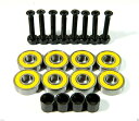 ベアリング スケボー スケートボード 海外モデル 直輸入 Skateboard ABEC 7 Bearings + Spacers + 1.25in Hardw...