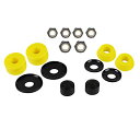 ブッシュ スケボー スケートボード 海外モデル 直輸入 Brand New Skateboard Truck Rebuild Kit (Yellow)ブッシュ ...