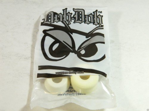 ブッシュ スケボー スケートボード 海外モデル 直輸入 Shorty's Doh-Doh 4 pc Skateboard Trucks Bushing (White 98 Really Hard)ブッシュ スケボー スケートボード 海外モデル 直輸入