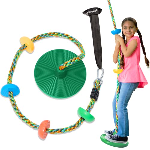 商品情報 商品名ジャングルジム ブランコ 屋内・屋外遊び 幼児 小学生 Jungle Gym Kingdom Tree Swing for Kids - Single Disc Seat and Rainbow Climbing Rope Set w/Carabiner and 4 Foot Strap - Treehouse and Outdoor Playgroジャングルジム ブランコ 屋内・屋外遊び 幼児 小学生 商品名（英語）Jungle Gym Kingdom Tree Swing for Kids - Single Disc Seat and Rainbow Climbing Rope Set w/Carabiner and 4 Foot Strap - Treehouse and Outdoor Playground Accessories - Green 商品名（翻訳）ジャングル ジム王国ツリー スイング マルチカラー クライミング ロープ プラットフォーム グリーン ディスク スイング シート - 屋外の遊び場セット アクセサリー ツリーハウス空飛ぶ円盤の外のおもちゃ - ボーナス カラビナ ＆ 4 フィート ストラップ 型番Tree Swing Climbing Rope Platforms 4' ブランドJungle Gym Kingdom 関連キーワードジャングルジム,ブランコ,屋内・屋外遊び,幼児,小学生,忍者このようなギフトシーンにオススメです。プレゼント お誕生日 クリスマスプレゼント バレンタインデー ホワイトデー 贈り物