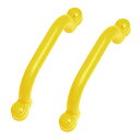 ジャングルジム ブランコ 屋内・屋外遊び 幼児 小学生 Playground Safety Handles - Outdoor Yellow Grab Hand...