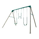 ジャングルジム ブランコ 屋内・屋外遊び 幼児 小学生 Lifetime Metal Swing Set (Earthtone)ジャングルジム ブランコ 屋内・...