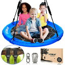 ジャングルジム ブランコ 屋内・屋外遊び 幼児 小学生 L?GENDARY Saucer Swing for Kids and Adults - 40 Inch...