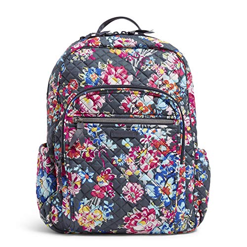 Fubh[ xubh[ AJ t_B}CA~ { Vera Bradley Women's Cotton Campus Backpack, Pretty Posies, One SizeFubh[ xubh[ AJ t_B}CA~ {