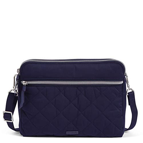 Fubh[ xubh[ AJ t_B}CA~ { Vera Bradley Women's Performance Twill Triple Compartment Crossbody Purse, Classic Navy, One SizeFubh[ xubh[ AJ t_B}CA~ {