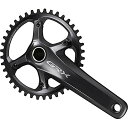 クランク パーツ 自転車 コンポーネント サイクリング Shimano GRX FC-RX810-1 Crankset - 175mm, 11-Speed, 40t, 110 BCD, Hollowtech II Spindle Interface, Blackクランク パーツ 自転車 コンポーネント サイクリング