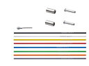 スプロケット フリーホイール ギア パーツ 自転車 Shimano PTFE Road Brake Cable and Housing Set (Blue)スプ...