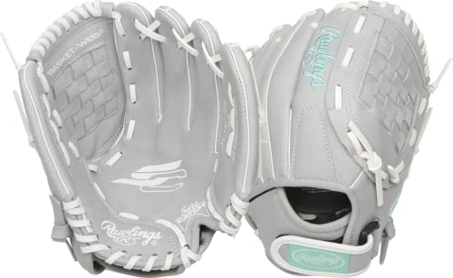 グローブ 内野手用ミット ローリングス 野球 ベースボール 【送料無料】Rawlings Sure Catch Series Fastpitch Softball Glove, Teal/Grey/White, Right Hand Throw, 11 inch (SCSB110M-6/0 11 BSK/NFC)グローブ 内野手用ミット ローリングス 野球 ベースボール