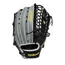 グローブ 内野手用ミット ウィルソン 野球 ベースボール Wilson A2000 12.75-Inch SuperSkin Baseball Glove, Grey/Black/White, Right (Left Hand Throw)グローブ 内野手用ミット ウィルソン 野球 ベースボール