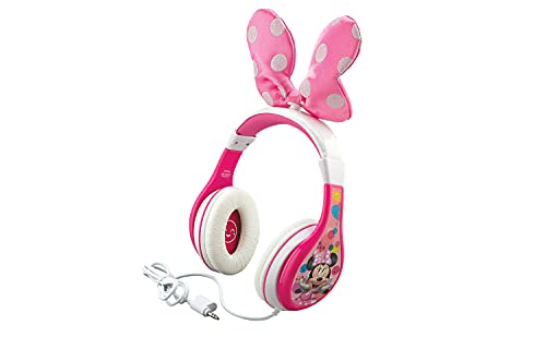 DJヘッドホン ヘッドフォン 海外 輸入 MM-140.3Xv7 eKids Minnie Mouse Headphones for Kids, Wired Headphones for School, Home or TravelDJヘッドホン ヘッドフォン 海外 輸入 MM-140.3Xv7