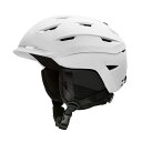 Xm[{[h EB^[X|[c COf [bpf AJf Smith Optics Level Snow Helmet (Matte White, Large 59-63cm)Xm[{[h EB^[X|[c COf [bpf AJf