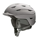 Xm[{[h EB^[X|[c COf [bpf AJf Smith Optics Level Men's Snow Helmet - Matte Cloudgrey, SmallXm[{[h EB^[X|[c COf [bpf AJf