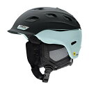 Xm[{[h EB^[X|[c COf [bpf AJf Smith Optics Vantage Women's MIPS Snow Helmet - Matte Black/Pale Mint, SmallXm[{[h EB^[X|[c COf [bpf AJf