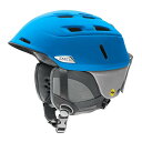 Xm[{[h EB^[X|[c COf [bpf AJf Smith Optics Camber-MIPS Adult Ski Snowmobile Helmet - Matte Imperial Blue/Cloudgrey/SmallXm[{[h EB^[X|[c COf [bpf AJf