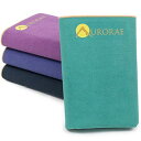 ヨガマット フィットネス Aurorae Synergy Foldable On-the-Go Travel Yoga,Gym/Exercise Mat for...