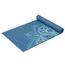 ヨガマット フィットネス Gaiam Yoga Mat Premium Print Extra Thick Non Slip Exercise & Fitnes...
