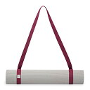 K}bg tBbglX Gaiam Easy-Cinch Yoga Mat Sling - Durable Carrying Strap for Yoga Mat with Metal D-Rings for Secure Fit - Doubles as a Yoga Stretching Strap (No Mat Included), MulberryK}bg tBbglX