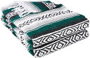 K}bg tBbglX YogaDirect Deluxe Mexican Yoga Blanket,Dark Green , 76-Inch x 57-InchK}bg tBbglX