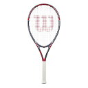 テニス ラケット 輸入 アメリカ ウィルソン Wilson Tour Slam Adult Recreational Tennis Racket - Grip Size 3 - 4 3/8", Red/Greyテニス ラケット 輸入 アメリカ ウィルソン