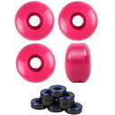 ウィール タイヤ スケボー スケートボード 海外モデル Skateboard Wheels with ABEC 7 Bearings and Spacers (...