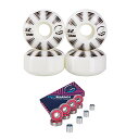 ウィール タイヤ スケボー スケートボード 海外モデル Cal 7 Skateboard Wheels and Bearings | 52mm 99A Whee...