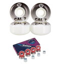 ウィール タイヤ スケボー スケートボード 海外モデル Cal 7 Skateboard Wheels and Bearings | 52mm 99A Whee...