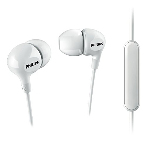 フィリップス　イヤホン イヤホン 海外 輸入 Philips Big Bass in Ear Headphones with Mic - White (SHE3555WT/27)イヤホン 海外 輸入