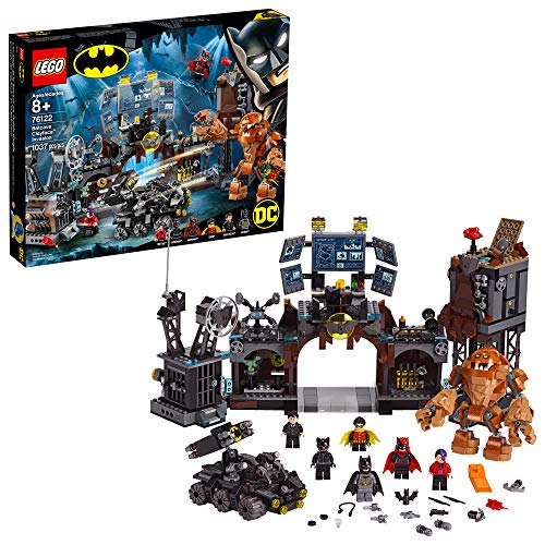 レゴ LEGO DC Batman Batcave Clayface Invasion 76122 Batman Toy Building Kit with Batman and Bruce Wayne Action Minifigures, Popular DC Superhero Toy (1037 Pieces)レゴ