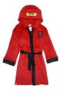 レゴ ニンジャゴー LEGO Ninjago Little/Big Boys Costume Plush Robe, Kai Red New, 8レゴ ニンジャゴー