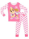 パウパトロール 子供服 パジャマ 24M 日本サイズ90相当 スカイ ピンク キッズ ファッション 男の子 女の子