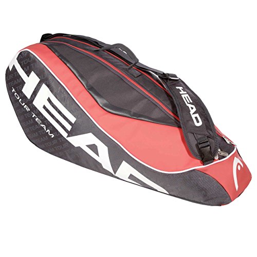 ƥ˥ Хå 饱åȥХå Хåѥå HEAD Tour Team 6R Combi Tennis Bag, Charcoal/Coralƥ˥ Хå 饱åȥХå Хåѥå