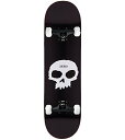 トラック スケボー スケートボード 海外モデル 直輸入 Zero Single Skull Complete Skateboard - 8.5 w/Essent...