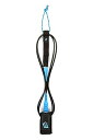 サーフィン リーシュコード マリンスポーツ Creatures of Leisure Reliance Comp Leash Black-Cyan 6ft0inサーフィン リーシュコード マリンスポーツ