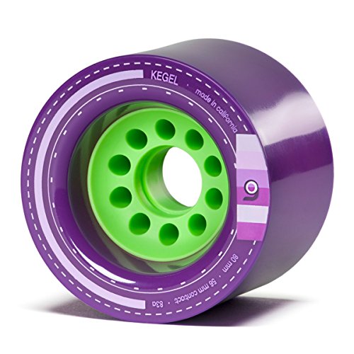 ウィール タイヤ スケボー スケートボード 海外モデル Orangatang Kegel 80 mm 80a Downhill Longboard Skateboard Cruising Wheels (Purple, Set of 4)ウィール タイヤ スケボー スケートボード 海外モデル