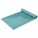 ヨガマット フィットネス Gaiam Yoga Mat Premium Print Non Slip Exercise & Fitness Mat for Al...