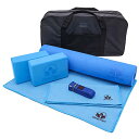 ヨガマット フィットネス Yoga Mat Set For Men 7-Piece 1 6mm Yoga Mat, Yoga Mat Towel, 2 Yoga Blocks, Yoga Strap, Hand Towel, Carry Bag Yoga Accessory - Gift For Dad, Husband, Brother, Son, Uncle, Kids and Seniorsヨガマット フィットネス