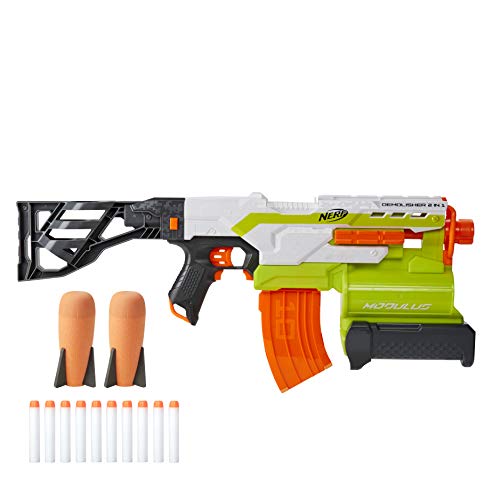 ナーフ モジュラス エヌストライクエリート シューティング アメリカ NERF Modulus Demolisher 2-in-1 Motorized Blaster, Fires Darts and Rockets (Amazon Exclusive)ナーフ モジュラス エヌストライクエリート シューティング アメリカ