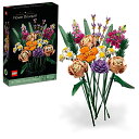 レゴ LEGO Icons Flower Bouquet Building Set - Artificial Flowers with Roses, Mothe...