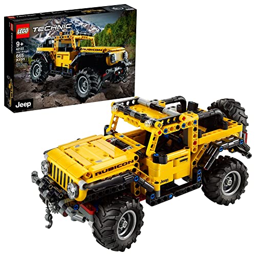 レゴ テクニックシリーズ LEGO Technic Jeep Wrangler 4x4 Toy Car 42122 Model Building Kit - All Terrain Off Roader SUV Set, Authentic and Functional Design, STEM Birthday Gift Idea for Kids, Boys, and Girls Ages 9+レゴ テクニックシリーズ