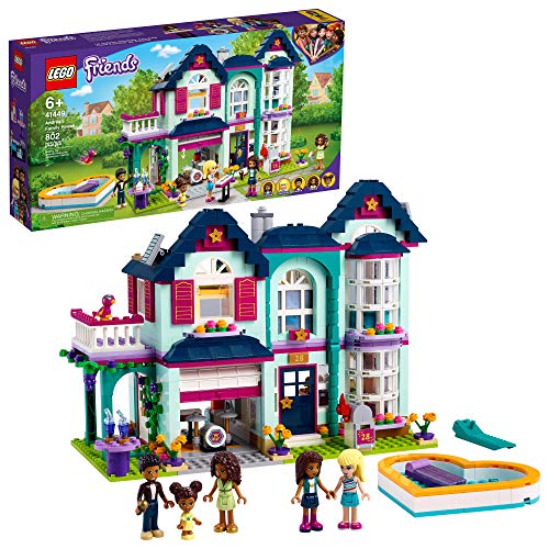 レゴ フレンズ LEGO Friends Andrea's Family House 41449 Building Kit; Mini-Doll Playset is Great Gift for Creative 6-Year-Old Kids, New 2021 (802 Pieces)レゴ フレンズ