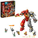 レゴ ニンジャゴー LEGO NINJAGO Fire Stone Mech 71720 Building Kit Featuring Ninja Mech (...