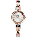 タイメックス 腕時計 タイメックス レディース Timex Women's Dress 26mm Watch ? Two-Tone with Rose Gold-Tone Accents & Bracelet腕時計 タイメックス レディース