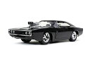 ジャダトイズ Jada Toys Fast & Furiousコレクション 1/24ドムの1970ダッジ ダッジ・チャージャーR/T ダイキャストカー コレクタ...