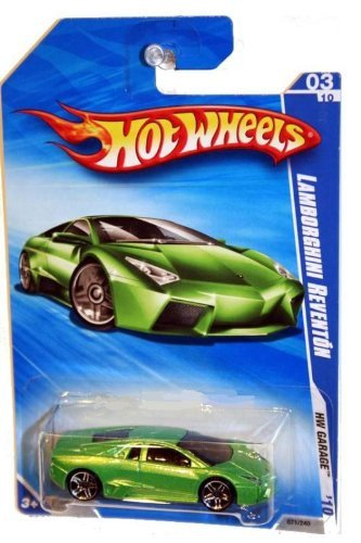 ホットウィール Hot Wheels ランボルギーニ・レヴェントン HWガレージ '10 03/10 グリーン Lamborghini ビークル ミニカー