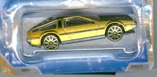 ホットウィール マテル ミニカー ホットウイール Hot Wheels 2010-016 039 81 Delorean DMC-12 GOLD 1:64 Scale INTERNATIONAL Long Cardホットウィール マテル ミニカー ホットウイール