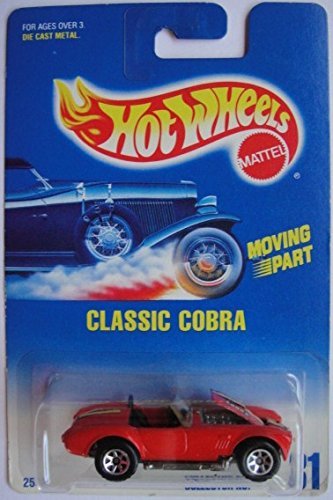 ۥåȥ ޥƥ ߥ˥ ۥåȥ HOT WHEELS 1991 #31 RED CLASSIC COBRA 7 SPOKE WHEELS DIE-CASTۥåȥ ޥƥ ߥ˥ ۥåȥ